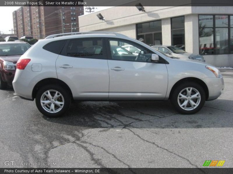 Silver Ice Metallic / Black 2008 Nissan Rogue SL