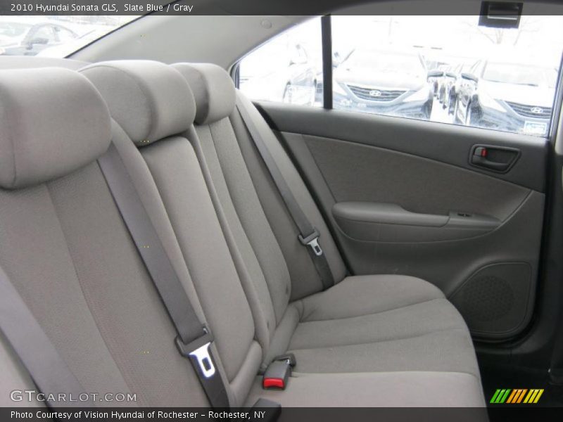 Slate Blue / Gray 2010 Hyundai Sonata GLS