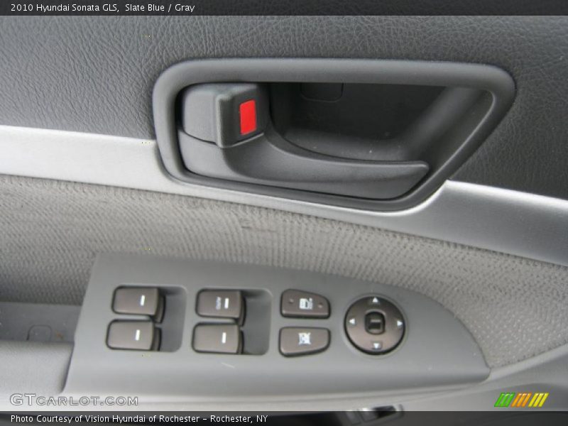 Slate Blue / Gray 2010 Hyundai Sonata GLS