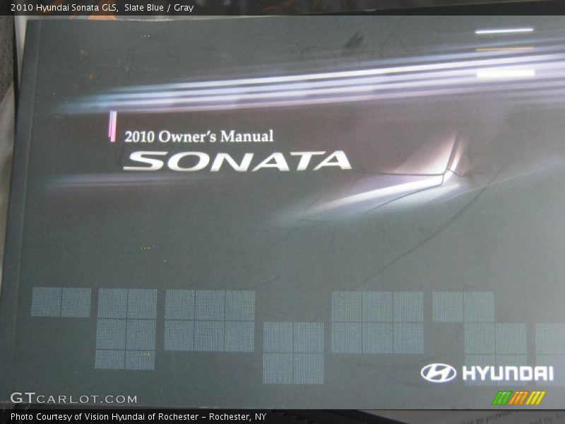 Slate Blue / Gray 2010 Hyundai Sonata GLS