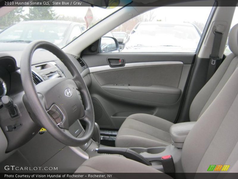 Slate Blue / Gray 2010 Hyundai Sonata GLS