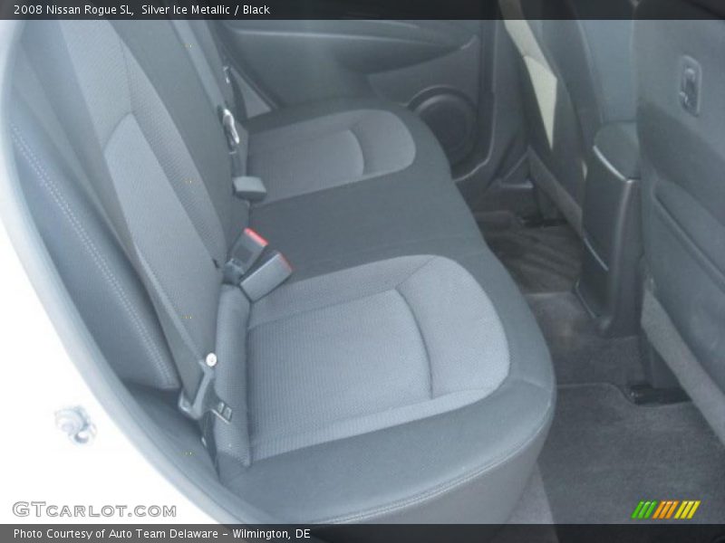 Silver Ice Metallic / Black 2008 Nissan Rogue SL