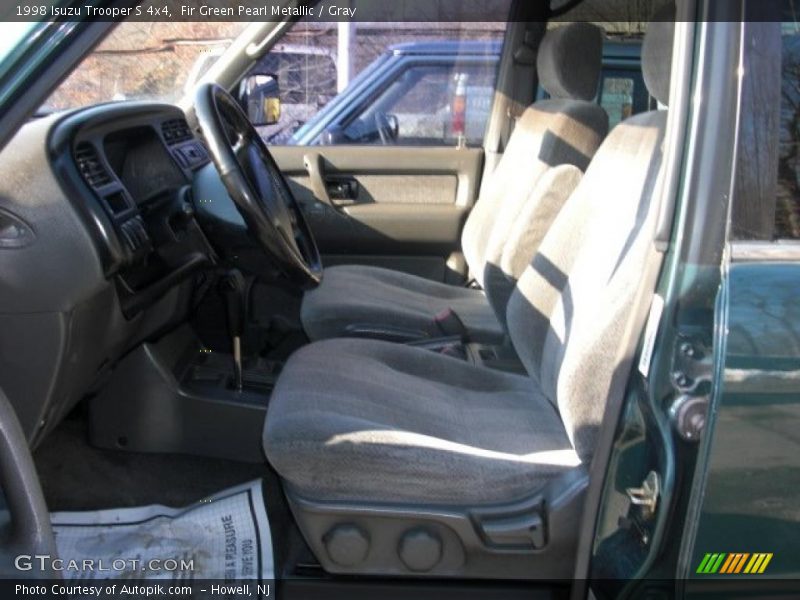 Fir Green Pearl Metallic / Gray 1998 Isuzu Trooper S 4x4