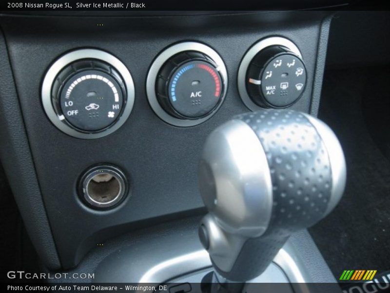 Silver Ice Metallic / Black 2008 Nissan Rogue SL