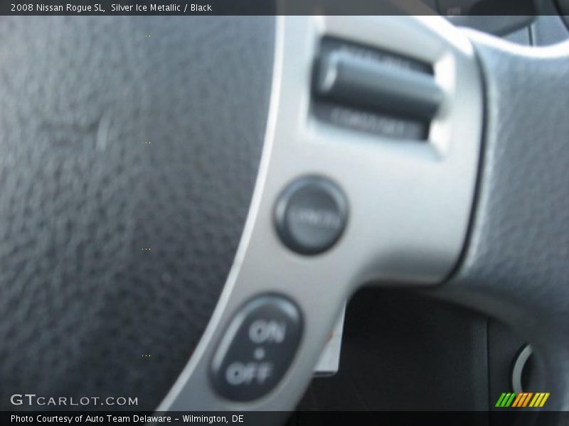 Silver Ice Metallic / Black 2008 Nissan Rogue SL