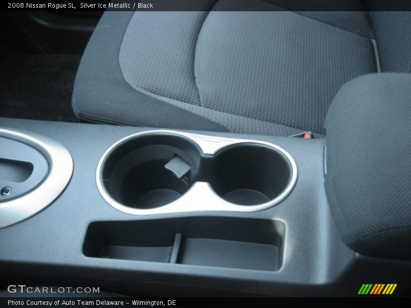 Silver Ice Metallic / Black 2008 Nissan Rogue SL
