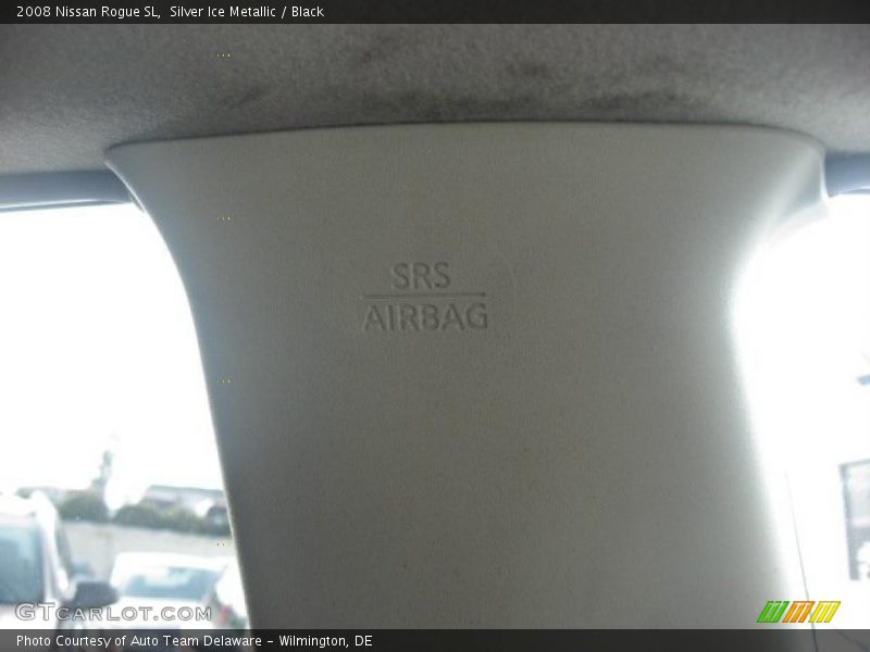 Silver Ice Metallic / Black 2008 Nissan Rogue SL