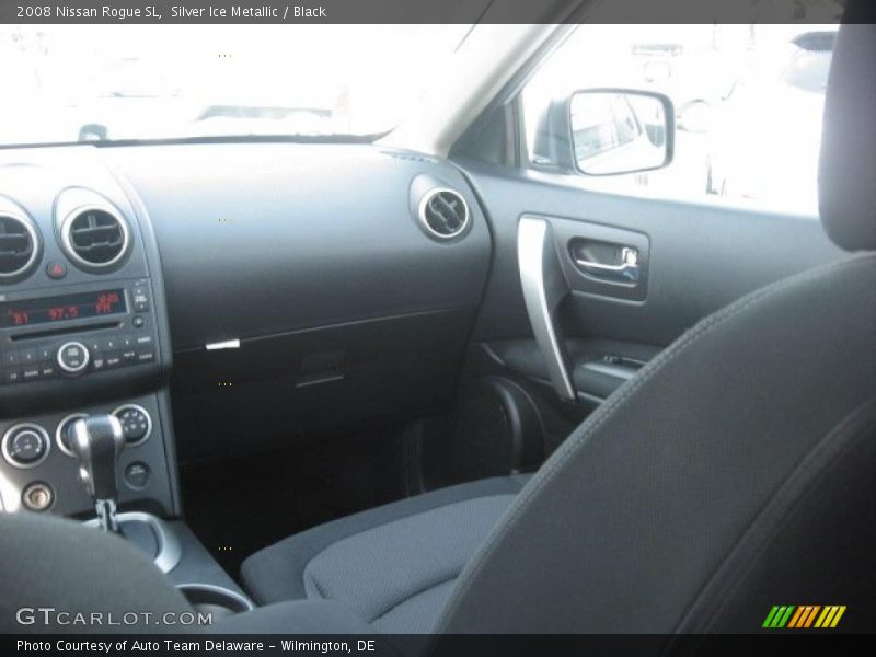 Silver Ice Metallic / Black 2008 Nissan Rogue SL