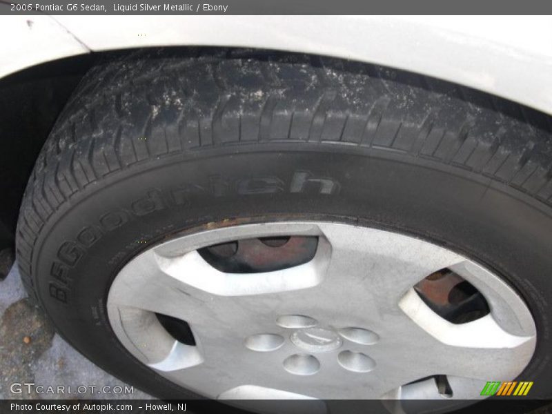 Liquid Silver Metallic / Ebony 2006 Pontiac G6 Sedan