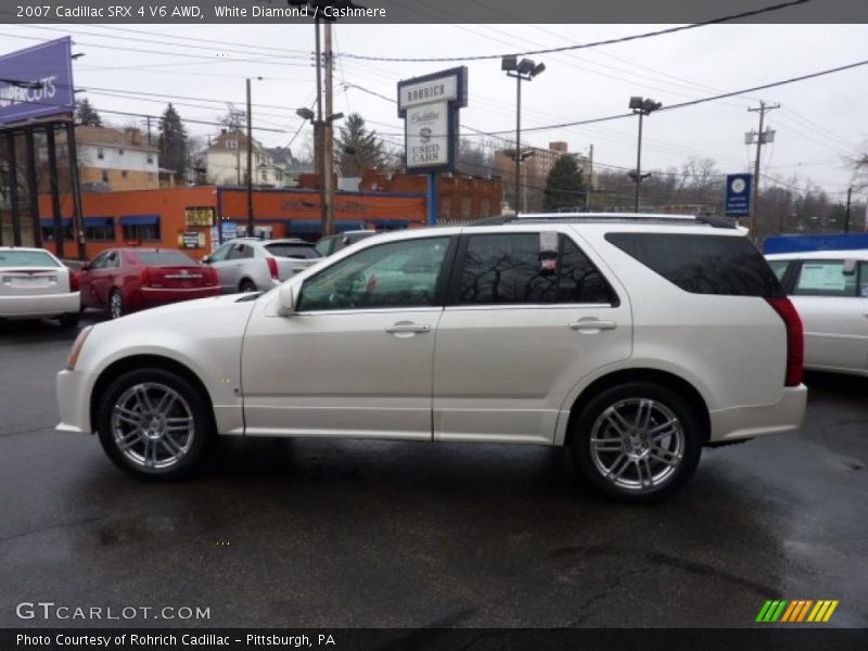 White Diamond / Cashmere 2007 Cadillac SRX 4 V6 AWD