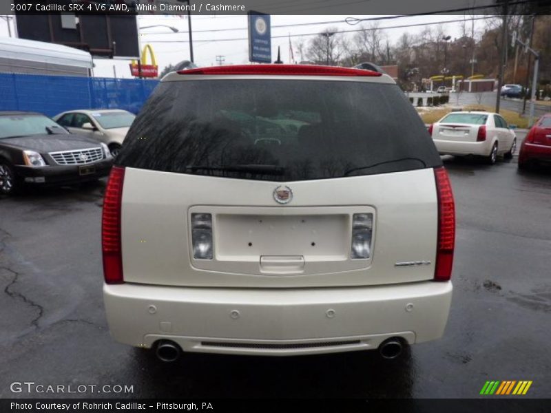 White Diamond / Cashmere 2007 Cadillac SRX 4 V6 AWD