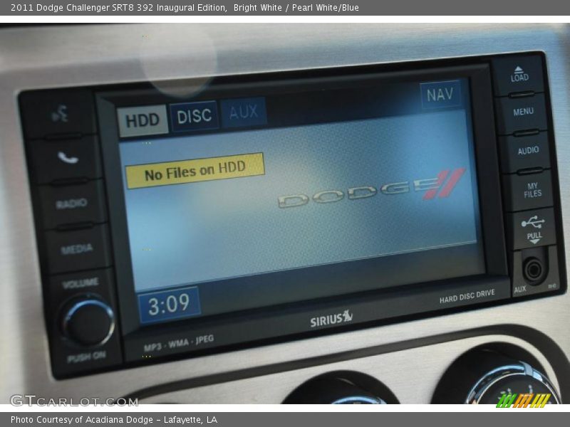 Controls of 2011 Challenger SRT8 392 Inaugural Edition