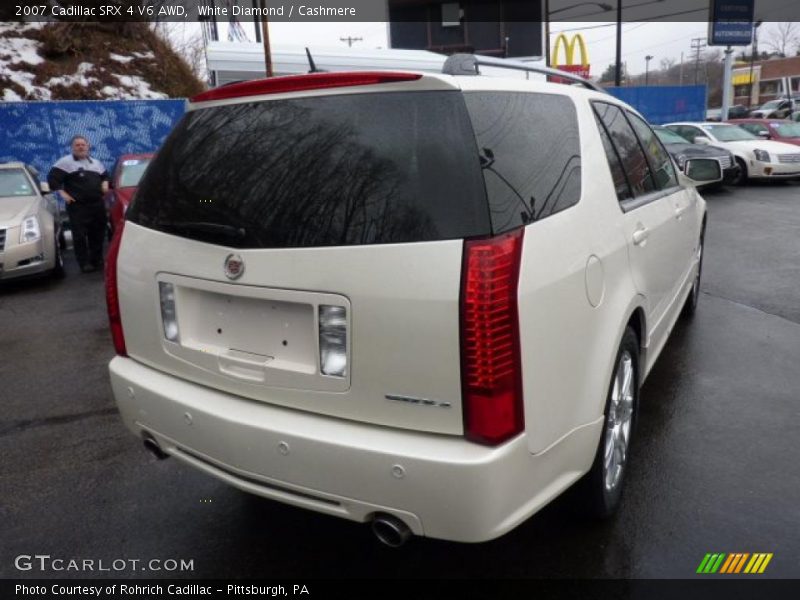 White Diamond / Cashmere 2007 Cadillac SRX 4 V6 AWD