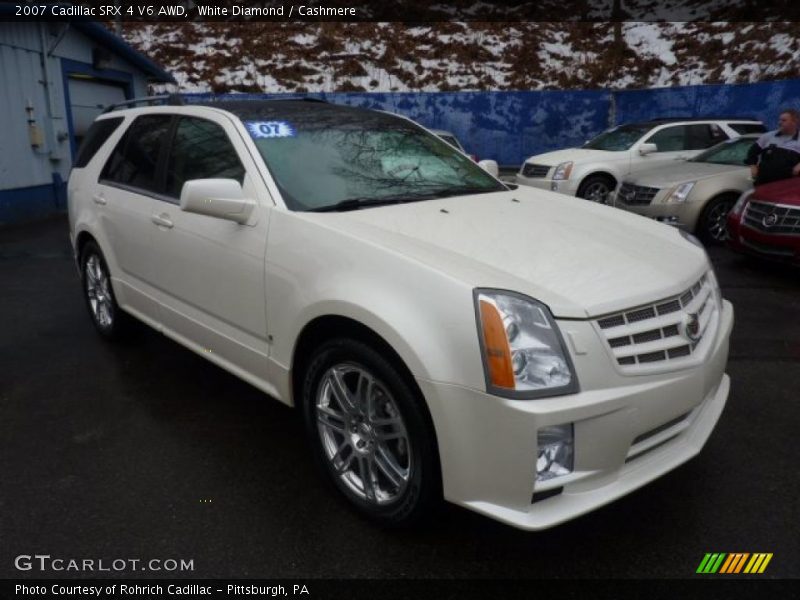 White Diamond / Cashmere 2007 Cadillac SRX 4 V6 AWD