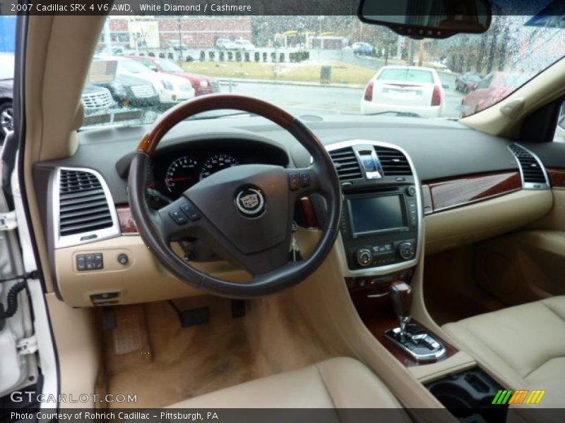 White Diamond / Cashmere 2007 Cadillac SRX 4 V6 AWD