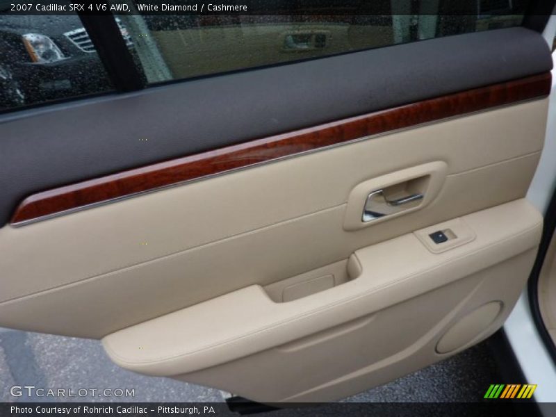 White Diamond / Cashmere 2007 Cadillac SRX 4 V6 AWD