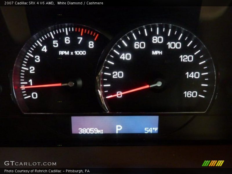 White Diamond / Cashmere 2007 Cadillac SRX 4 V6 AWD