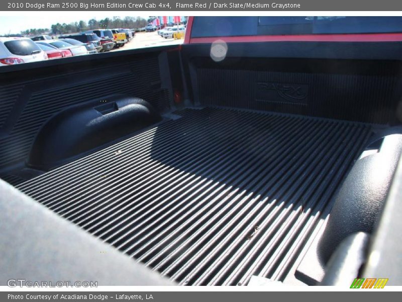 Flame Red / Dark Slate/Medium Graystone 2010 Dodge Ram 2500 Big Horn Edition Crew Cab 4x4