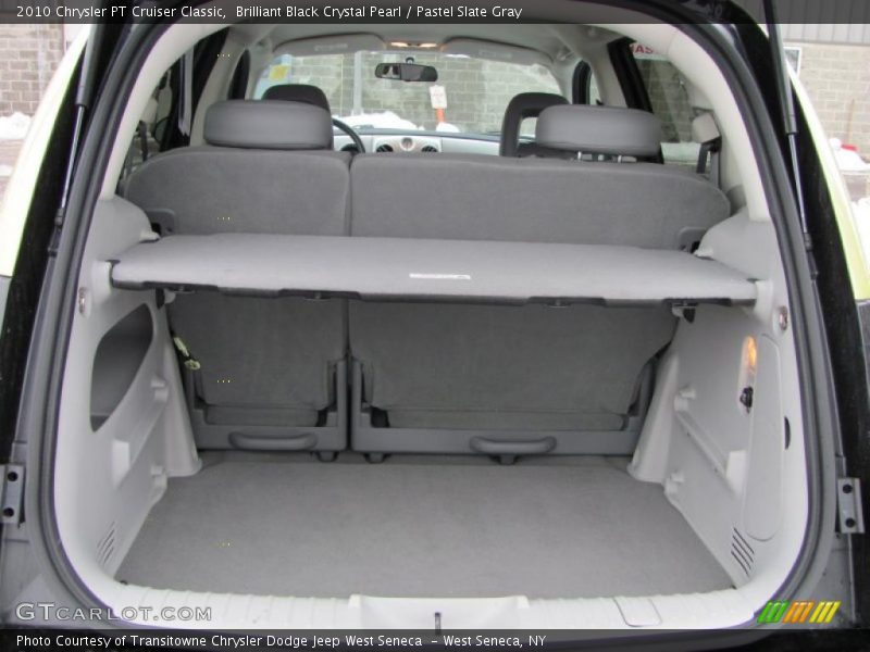 Brilliant Black Crystal Pearl / Pastel Slate Gray 2010 Chrysler PT Cruiser Classic