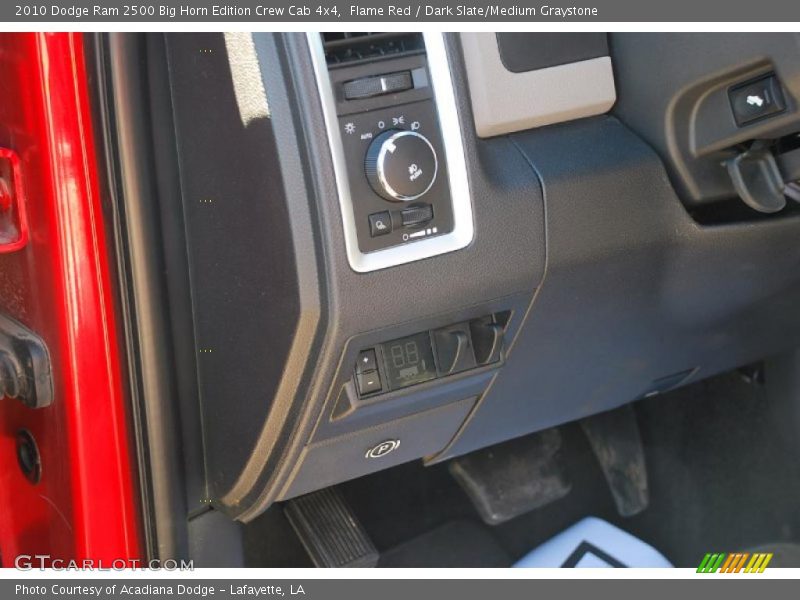 Flame Red / Dark Slate/Medium Graystone 2010 Dodge Ram 2500 Big Horn Edition Crew Cab 4x4