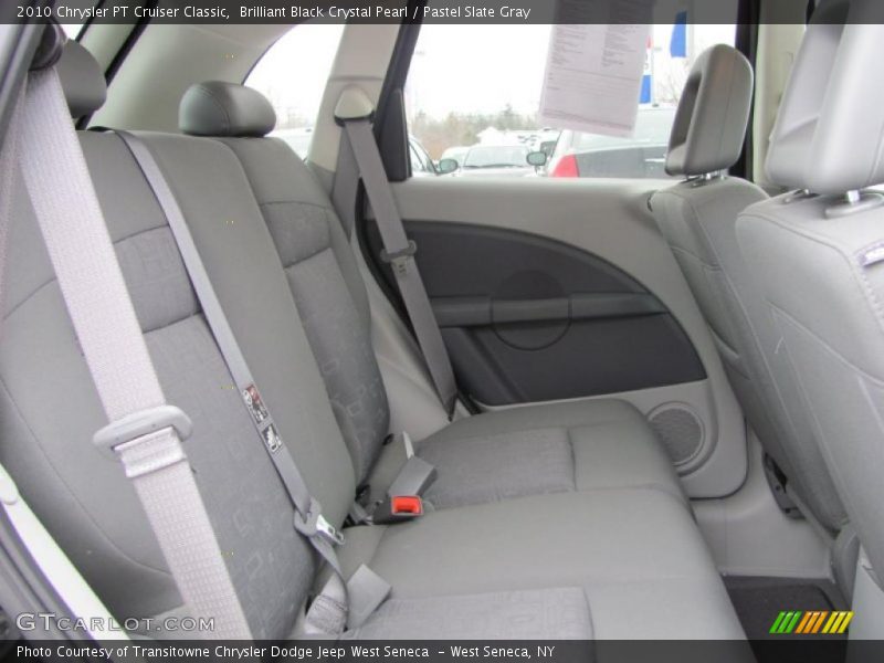 Brilliant Black Crystal Pearl / Pastel Slate Gray 2010 Chrysler PT Cruiser Classic