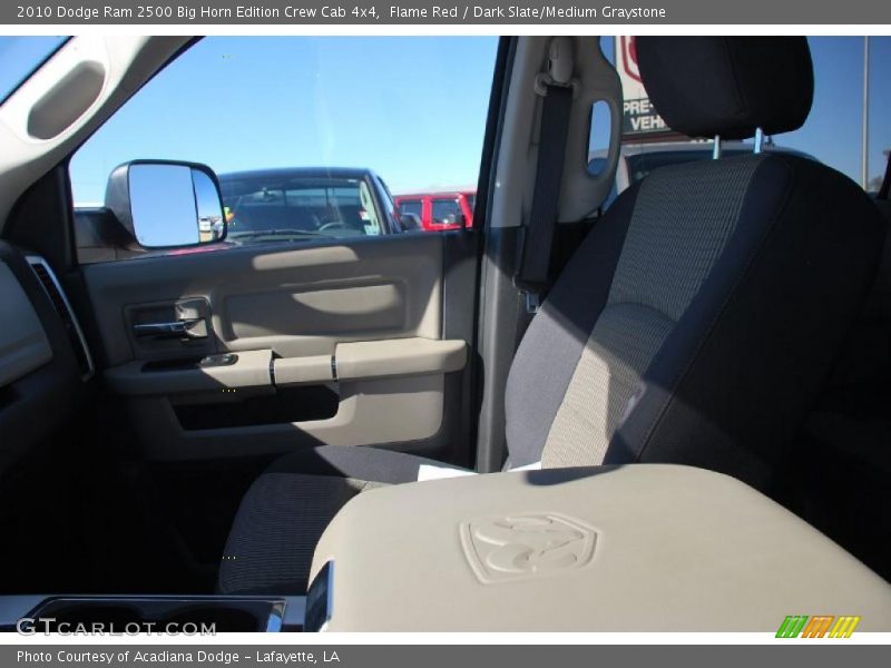 Flame Red / Dark Slate/Medium Graystone 2010 Dodge Ram 2500 Big Horn Edition Crew Cab 4x4