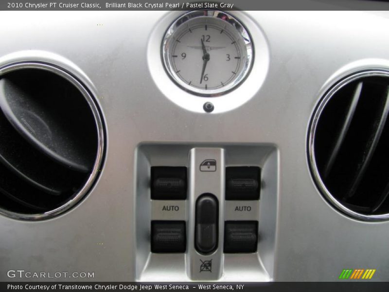 Brilliant Black Crystal Pearl / Pastel Slate Gray 2010 Chrysler PT Cruiser Classic