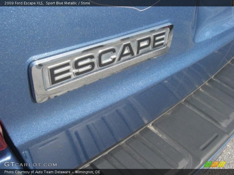 Sport Blue Metallic / Stone 2009 Ford Escape XLS