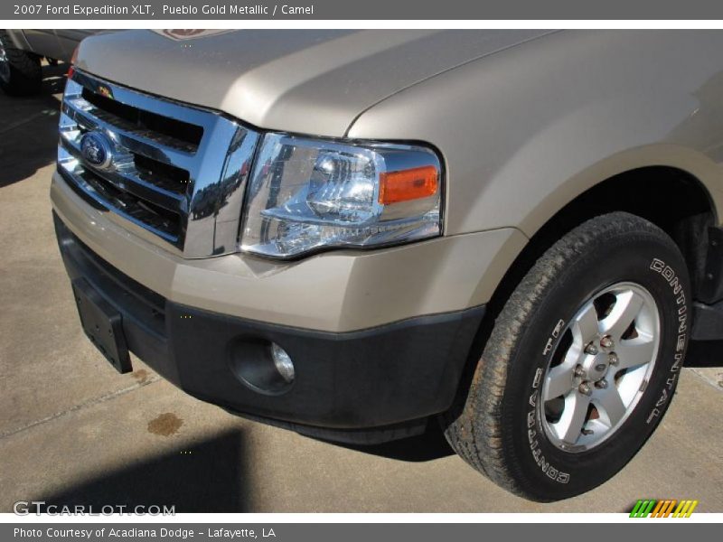 Pueblo Gold Metallic / Camel 2007 Ford Expedition XLT