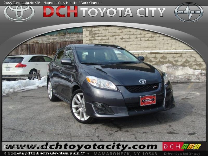 Magnetic Gray Metallic / Dark Charcoal 2009 Toyota Matrix XRS