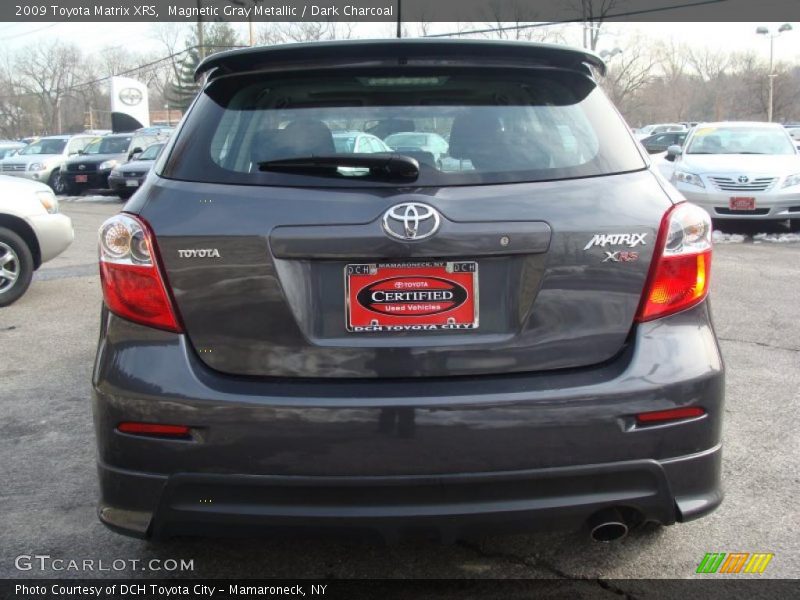 Magnetic Gray Metallic / Dark Charcoal 2009 Toyota Matrix XRS