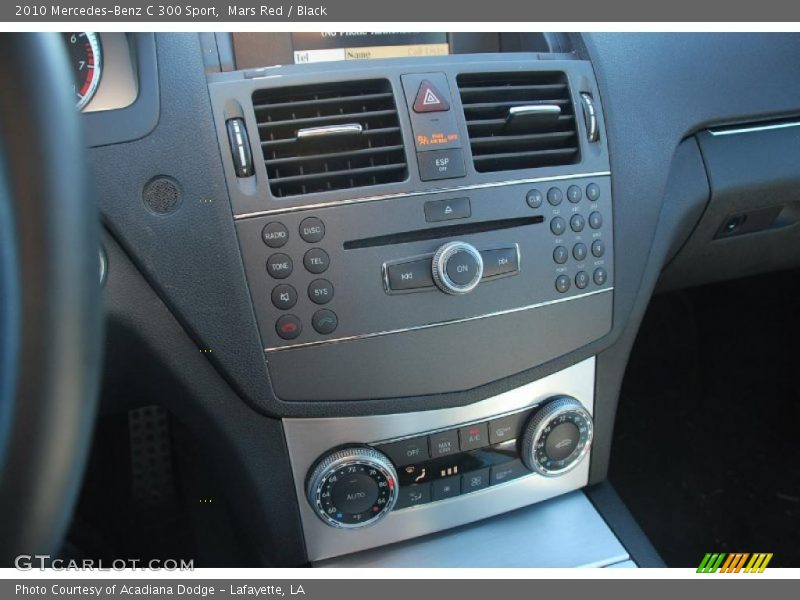 Mars Red / Black 2010 Mercedes-Benz C 300 Sport