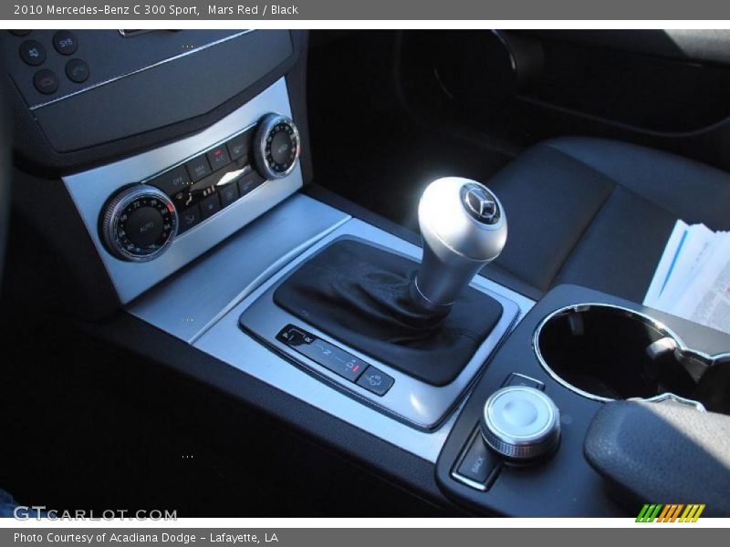 Mars Red / Black 2010 Mercedes-Benz C 300 Sport
