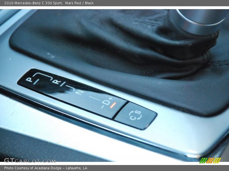 Mars Red / Black 2010 Mercedes-Benz C 300 Sport