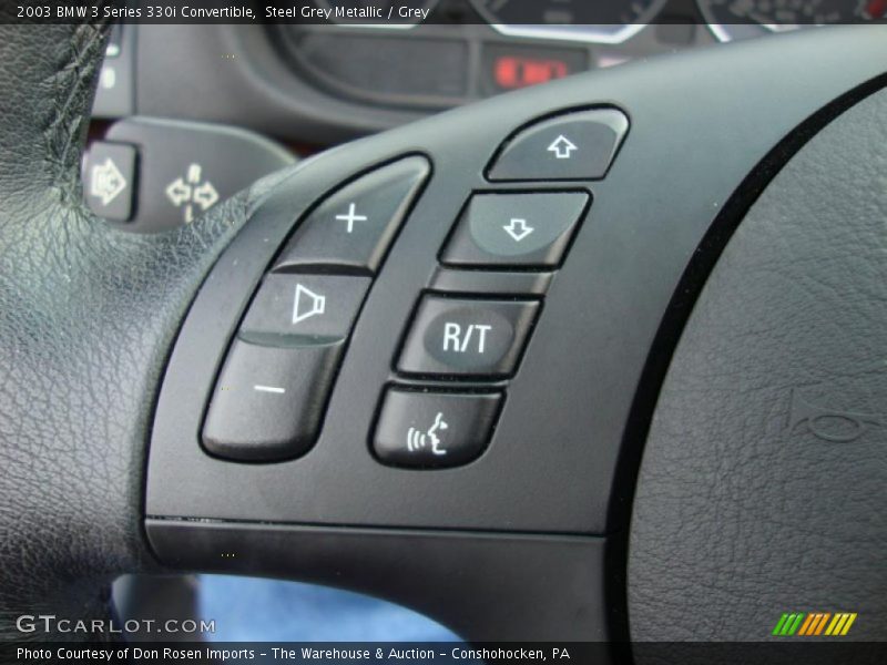 Controls of 2003 3 Series 330i Convertible