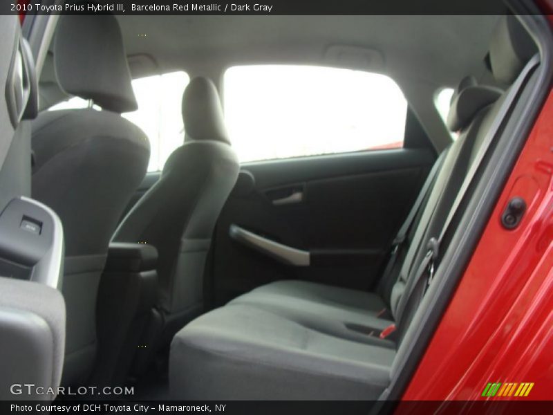 Barcelona Red Metallic / Dark Gray 2010 Toyota Prius Hybrid III