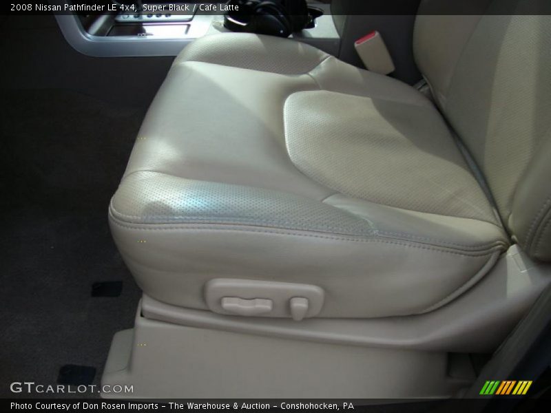 Super Black / Cafe Latte 2008 Nissan Pathfinder LE 4x4