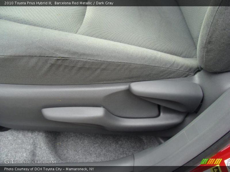 Barcelona Red Metallic / Dark Gray 2010 Toyota Prius Hybrid III
