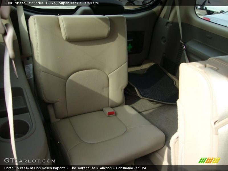 Super Black / Cafe Latte 2008 Nissan Pathfinder LE 4x4