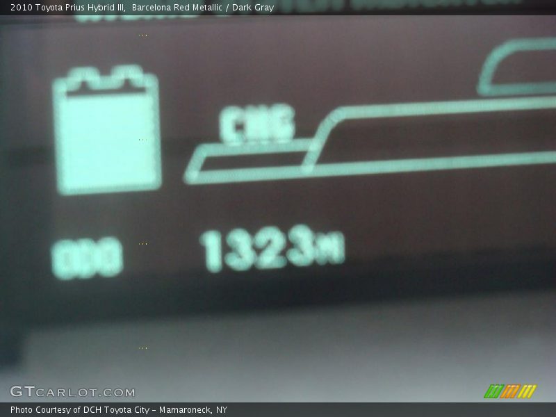 Barcelona Red Metallic / Dark Gray 2010 Toyota Prius Hybrid III