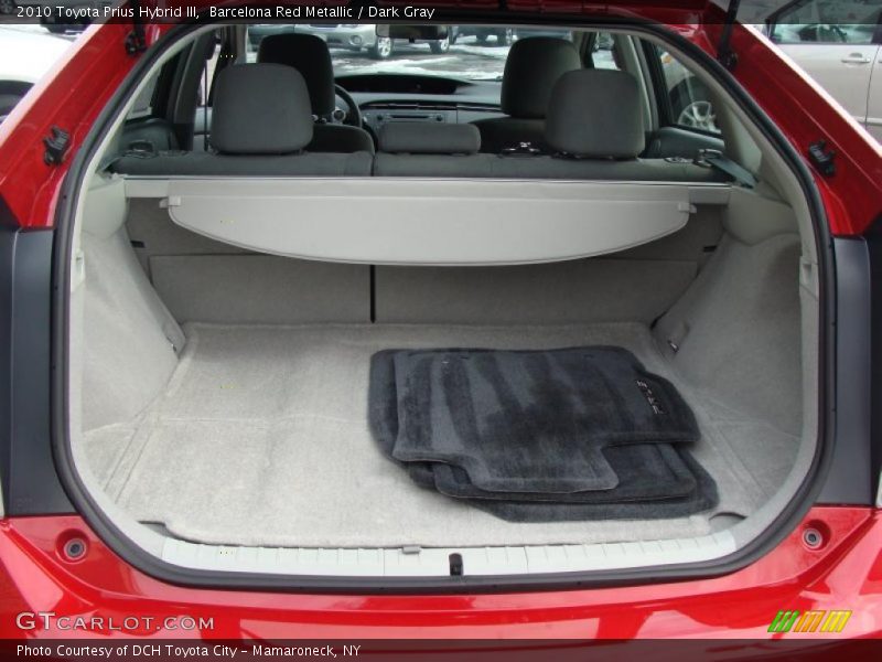 Barcelona Red Metallic / Dark Gray 2010 Toyota Prius Hybrid III