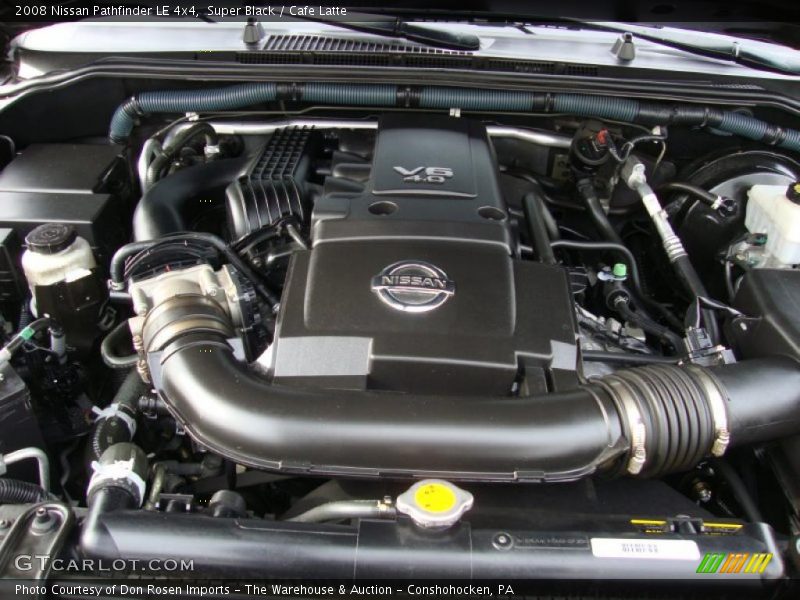 Super Black / Cafe Latte 2008 Nissan Pathfinder LE 4x4
