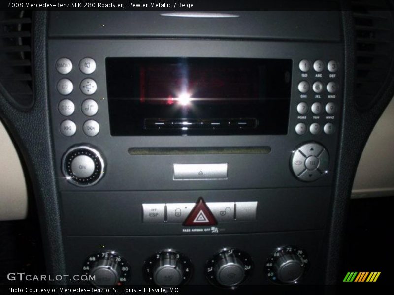 Pewter Metallic / Beige 2008 Mercedes-Benz SLK 280 Roadster