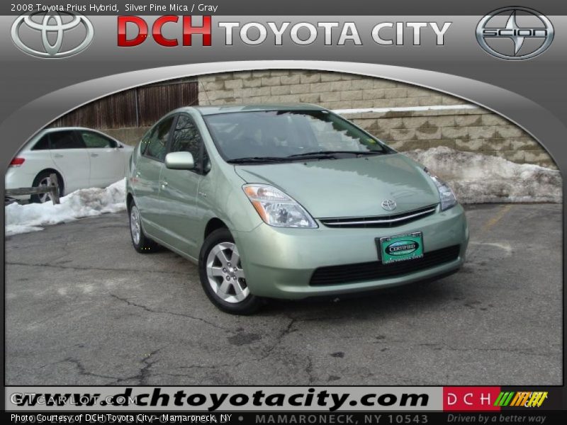 Silver Pine Mica / Gray 2008 Toyota Prius Hybrid