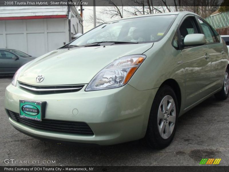 Silver Pine Mica / Gray 2008 Toyota Prius Hybrid