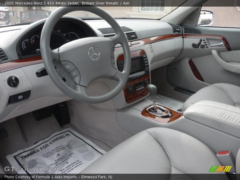 Ash Interior - 2005 S 430 4Matic Sedan 
