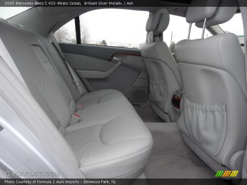 Brilliant Silver Metallic / Ash 2005 Mercedes-Benz S 430 4Matic Sedan