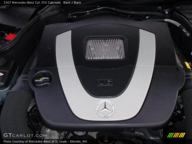 Black / Black 2007 Mercedes-Benz CLK 350 Cabriolet