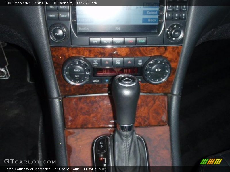 Black / Black 2007 Mercedes-Benz CLK 350 Cabriolet