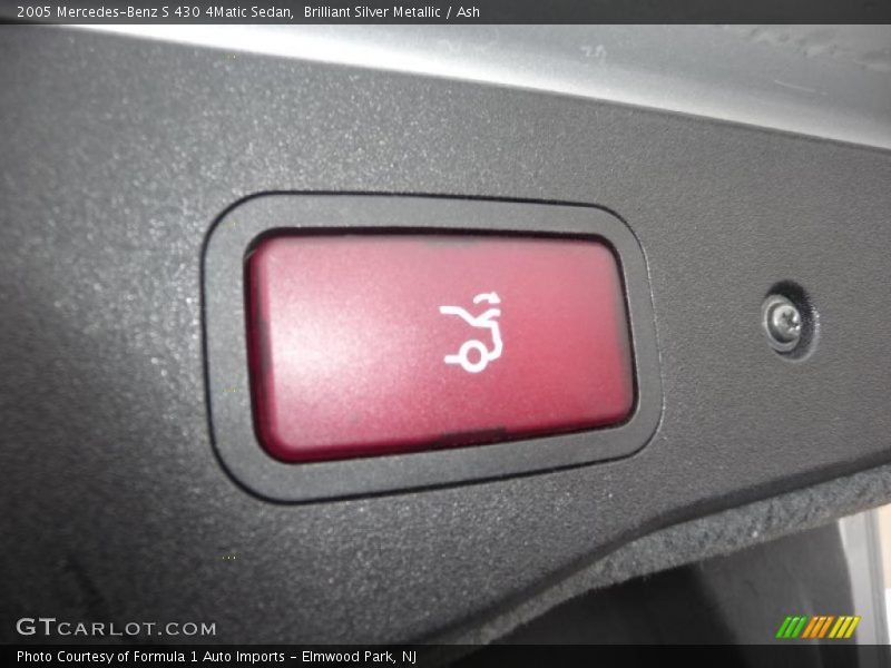 Brilliant Silver Metallic / Ash 2005 Mercedes-Benz S 430 4Matic Sedan